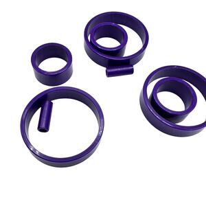 Purple Replacement Pieces Otrio Deluxe Board Game by Marbles Brain Workshop